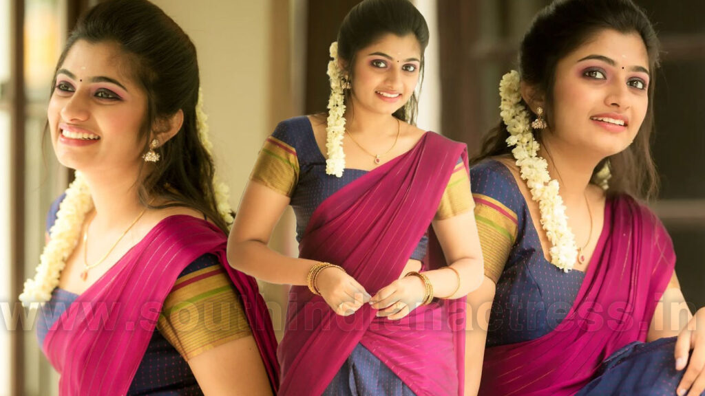 VJ Archana in half saree photoshoot stills