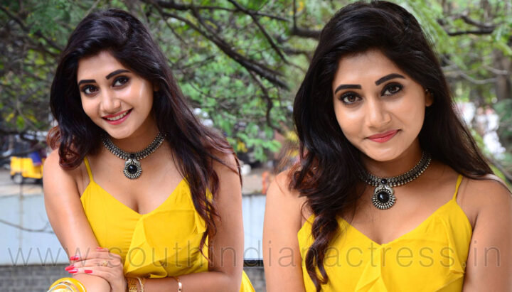 Vasanthi Krishnan stills at Cauliflower movie interview