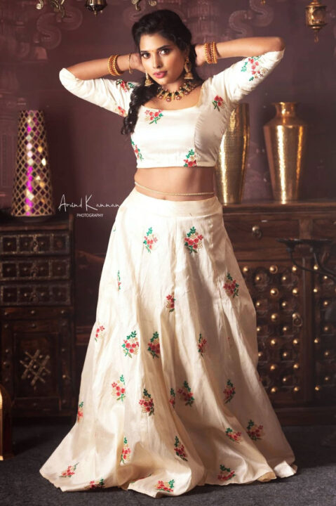 Chandrika Revathi in diwali photoshoot