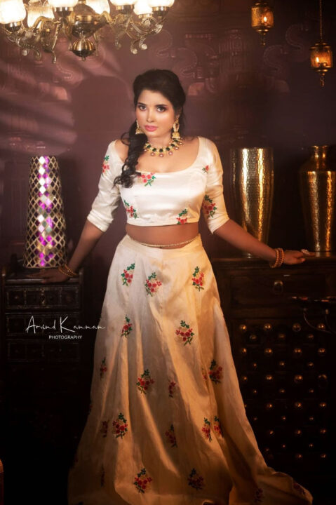 Chandrika Revathi in diwali photoshoot