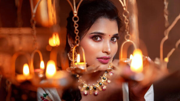 Chandrika Revathi in diwali photoshoot