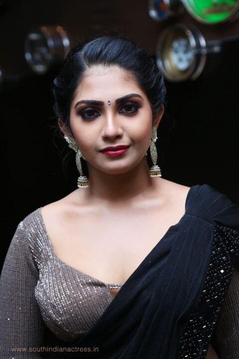 Varsha Viswanath hot photos in saree