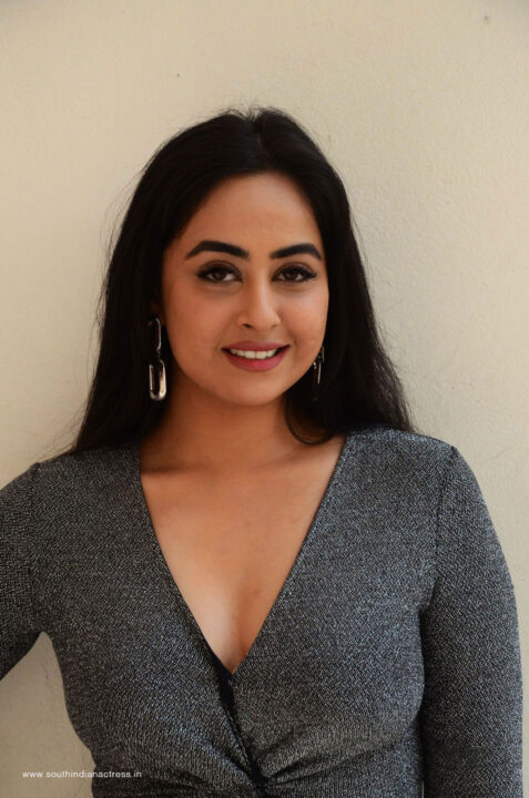 Amiksha Pawar stills at Recce movie first look launch