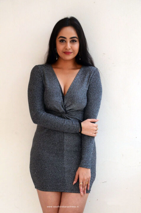 Amiksha Pawar stills at Recce movie first look launch