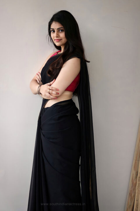 Bandhavi Sridhar in half saree photoshoot stills