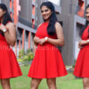 Nayanthara Chakravarthy hot photoshoot stills in red