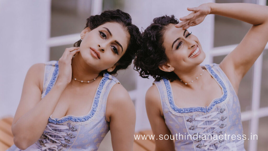 Nitya Naresh in Dirndl dress photoshoot stills