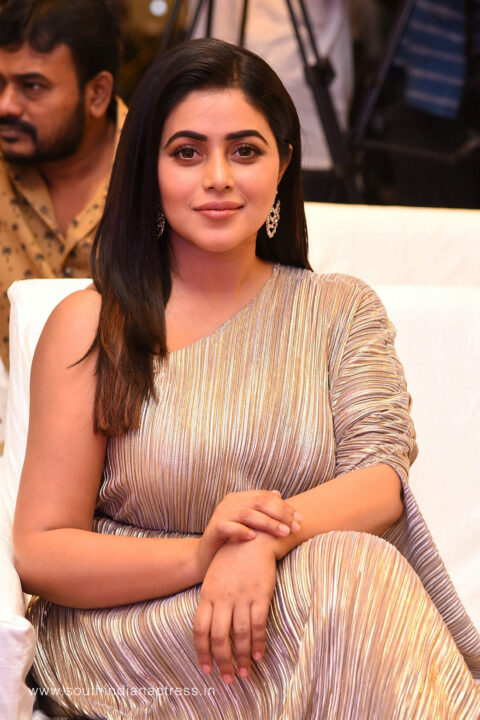 Shamna Kasim at Aha’s Manchi Rojulochaie and 3 Roses Success Meet