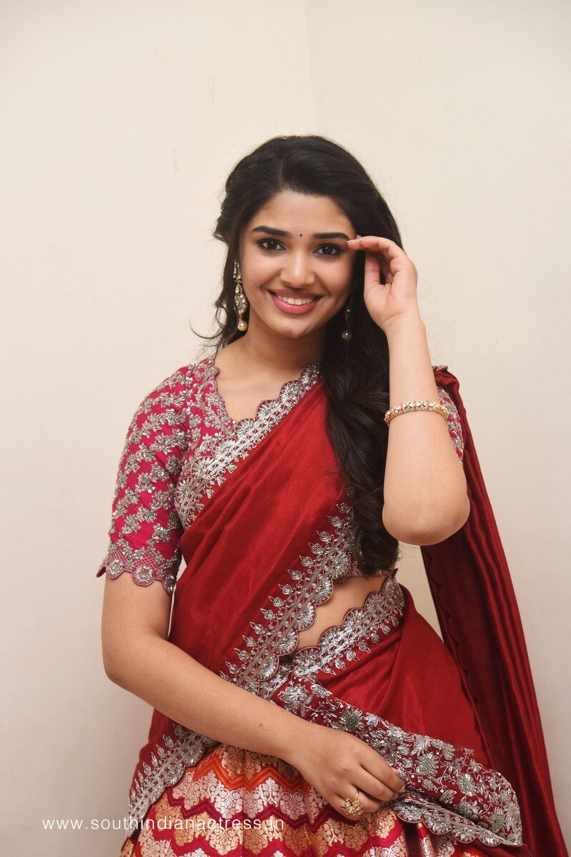 Krithi Shetty in traditional dhavani set - South Indian Actress