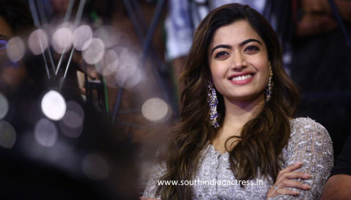 Rashmika Mandanna at Pushpa Movie Thanks Meet