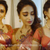 Nivetha Pethuraj in silk saree HD photos