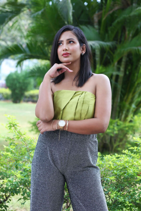 Niviksha Naidu at Behind Someone Movie Teaser Launch