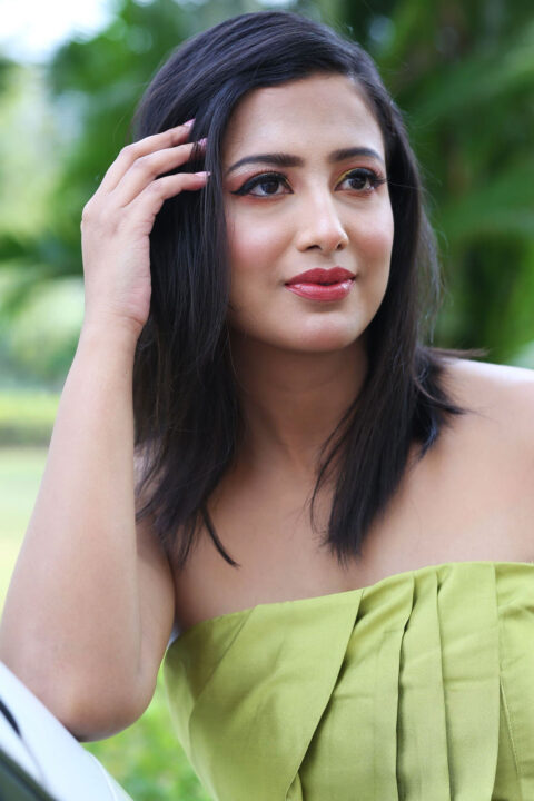 Niviksha Naidu at Behind Someone Movie Teaser Launch