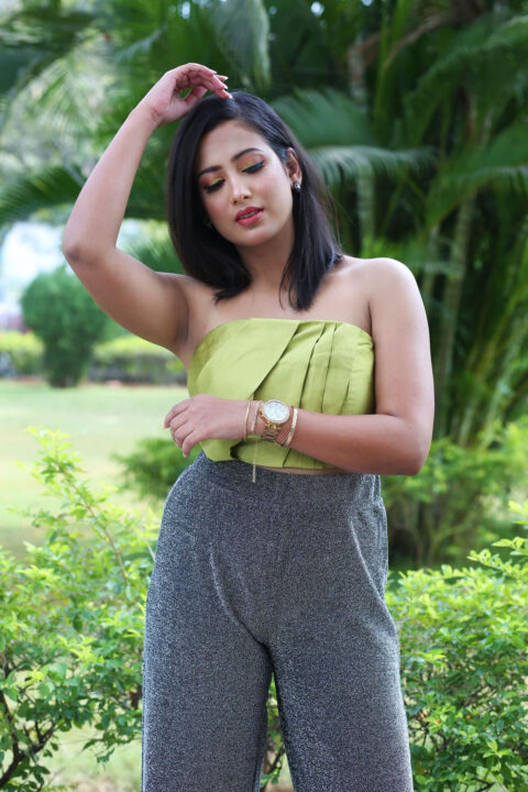 Niviksha Naidu at Behind Someone Movie Teaser Launch