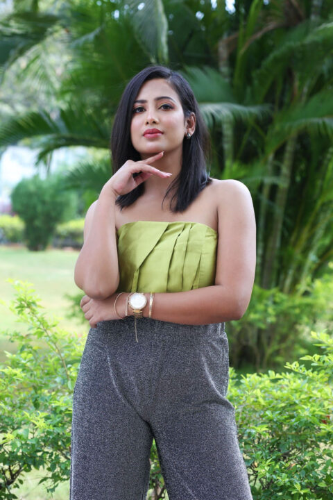 Niviksha Naidu at Behind Someone Movie Teaser Launch