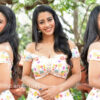 Daksha Nagarkar hot stills at Ravanasura Movie Opening