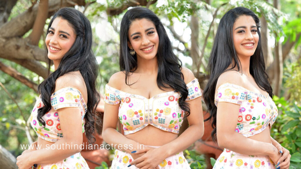 Daksha Nagarkar hot stills at Ravanasura Movie Opening