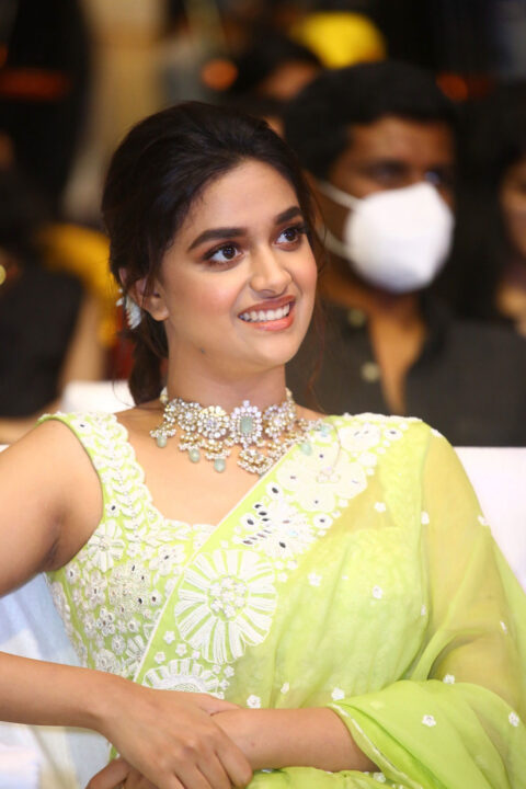 Keerthy Suresh at Good Luck Sakhi Movie Pre-Release