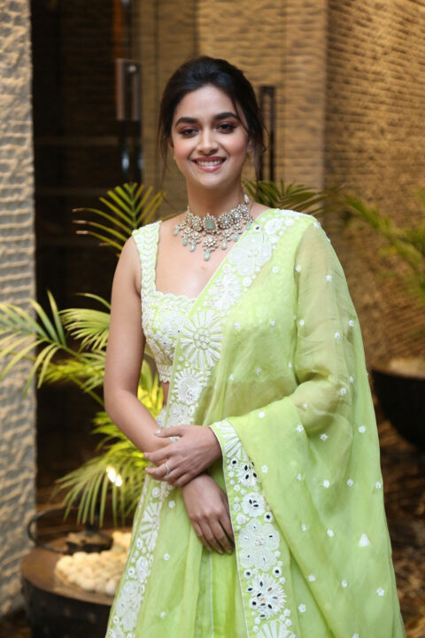 Keerthy Suresh at Good Luck Sakhi Movie Pre-Release