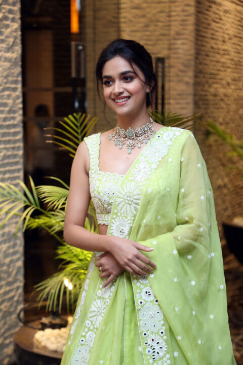 Keerthy Suresh at Good Luck Sakhi Movie Pre-Release