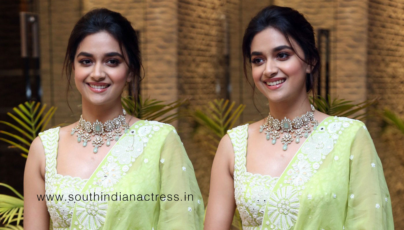 Keerthy Suresh at Good Luck Sakhi Movie Pre-Release