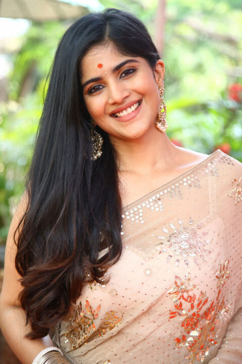 Megha Akash at Ravanasura Movie Opening