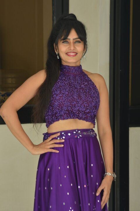 Actress Mihirah stills at VRGR Banners movies opening