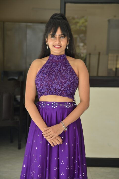 Actress Mihirah stills at VRGR Banners movies opening