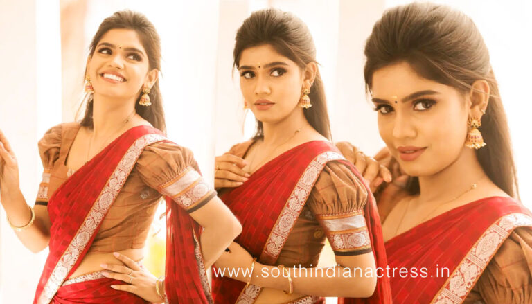 Pranika Dhakshu in half saree photos
