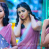 Naveena Reddy beautiful stills in saree