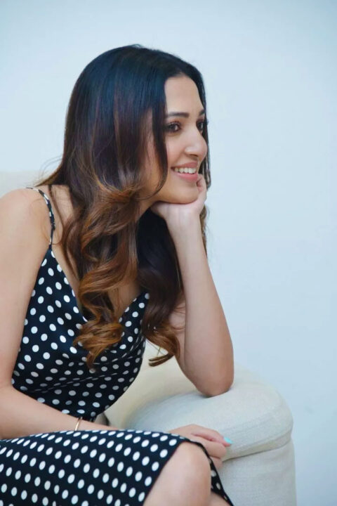 Neha Shetty stills at DJ Tillu movie interview