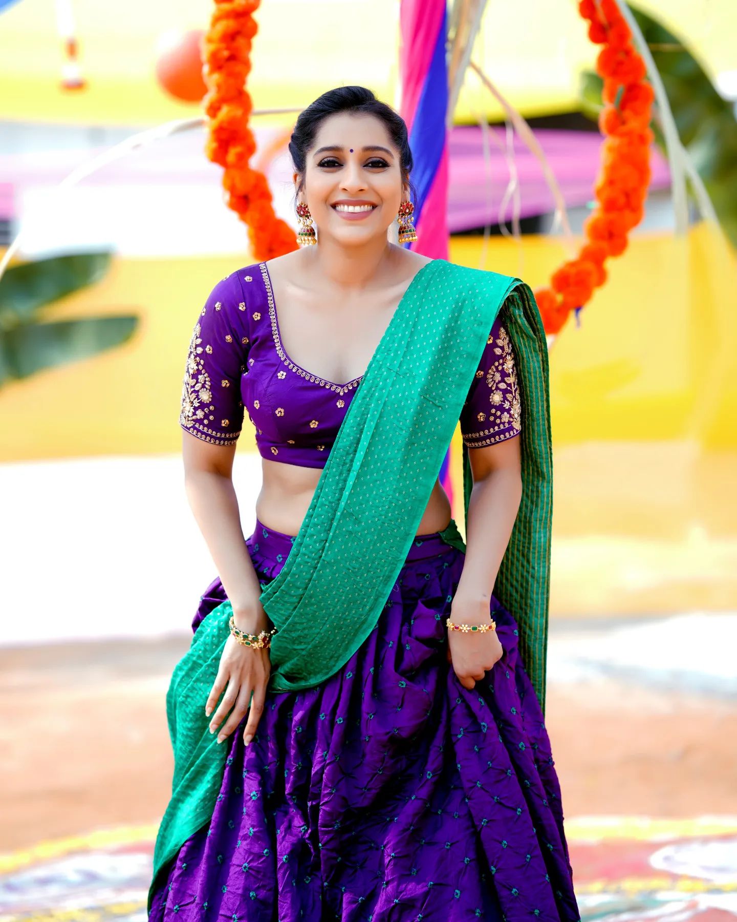 Rashmi gautam saree photos