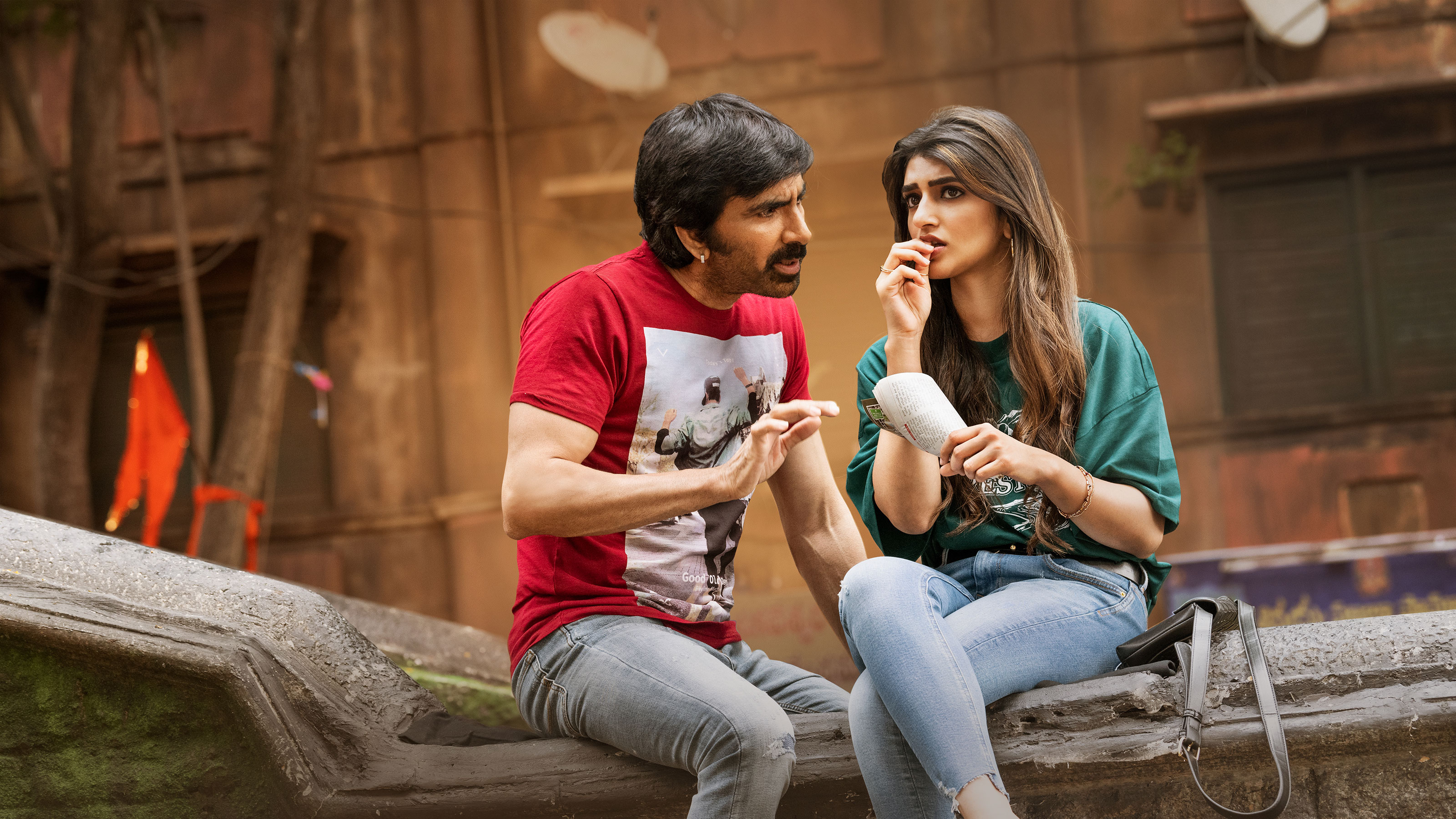 Sreeleela as Pranavi in Dhamaka movie with Ravi Teja