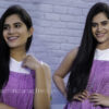 Tara Chowdary in purple outfit photoshoot