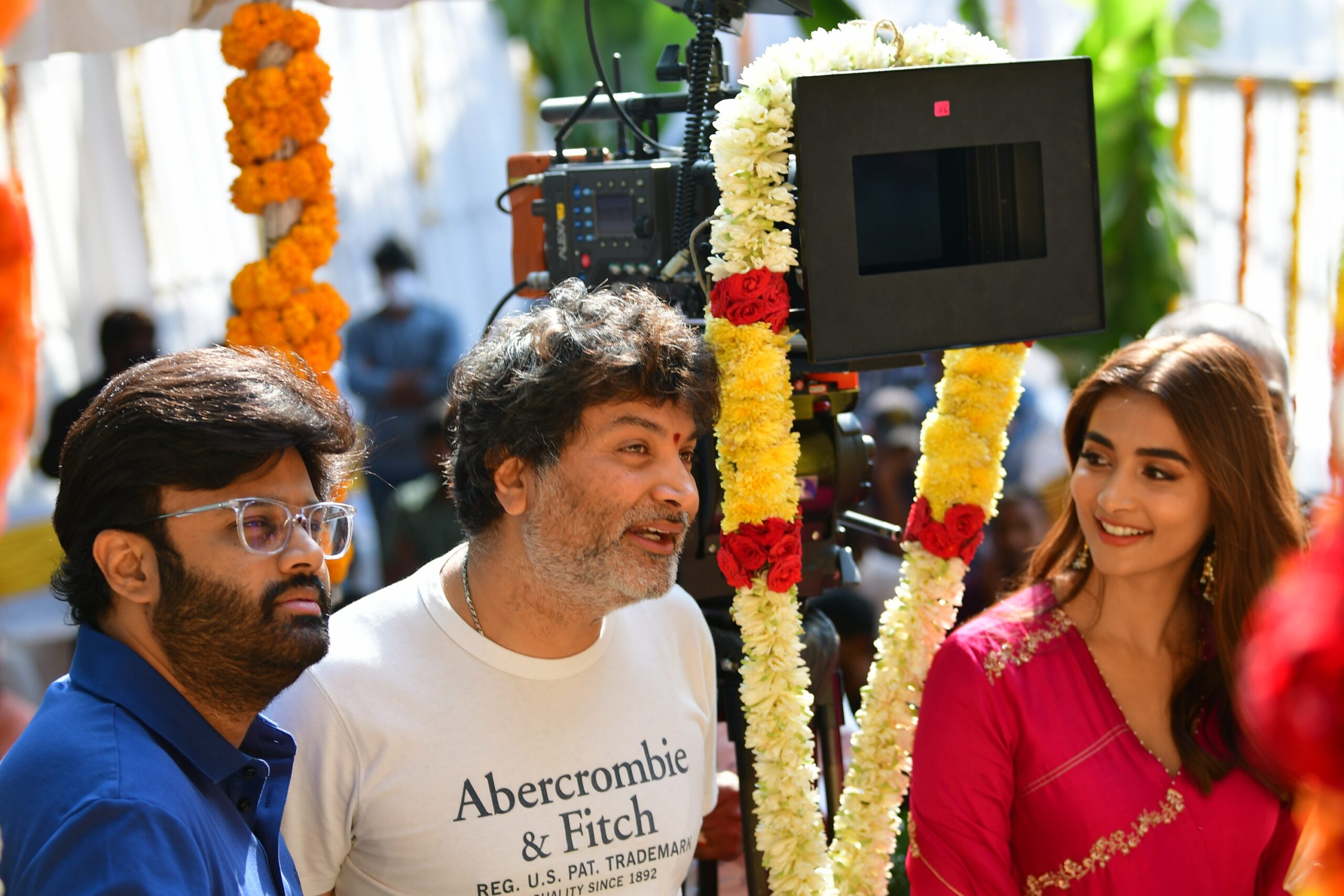 Pooja Hegde at SSMB28 Launch Ceremony — photo 7