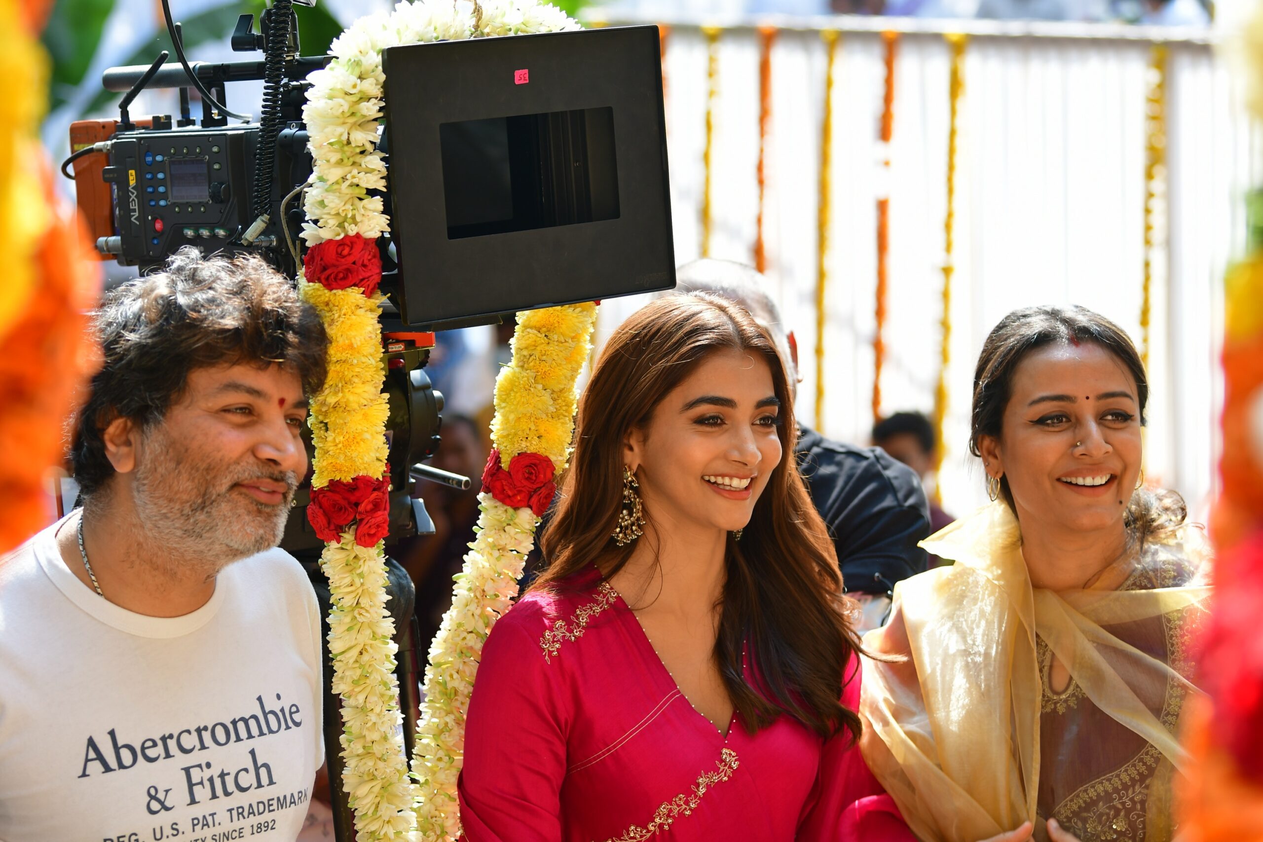Pooja Hegde at SSMB28 Launch Ceremony — photo 5