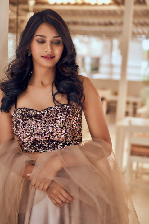 Anoosha Krishna in cocktail outfit photoshoot