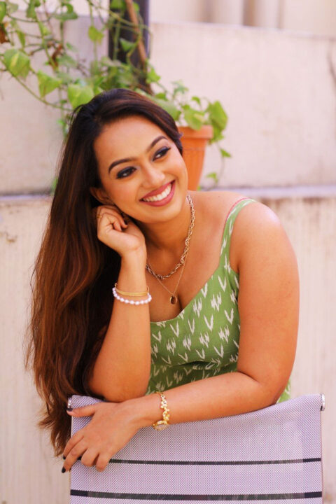 Ester Noronha hot stills at 69 Sanskar Colony interview