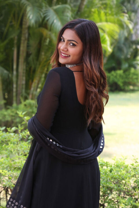 Ritu Shree stills at Amitabh Bachan Movie Press Meet