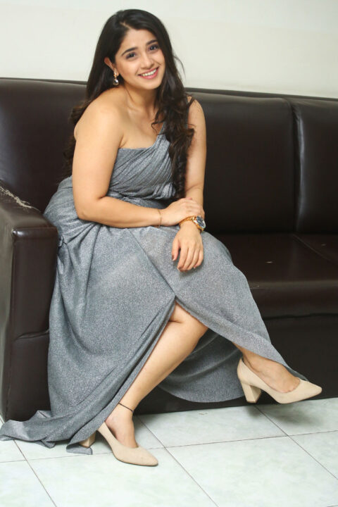 Chandni Bhagwanani at Wings Mr Miss & Mrs India 2022 Poster Launch