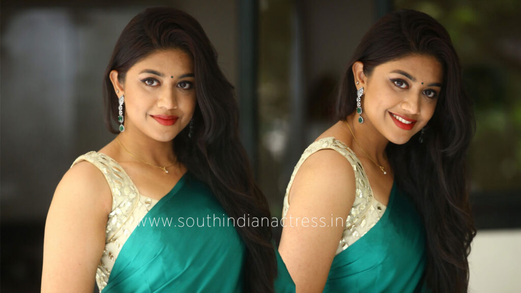Malavika Satheesan at Bommala Koluvu Movie Press Meet
