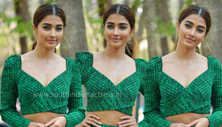 Pooja Hegde stills at Radhe Shyam interview