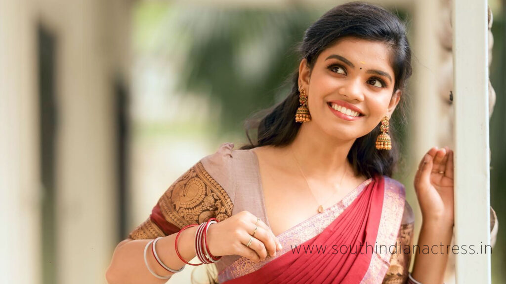 Pranika Dhakshu in half saree photoshoot stills