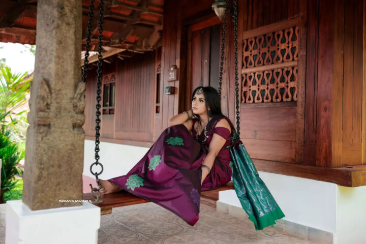 Malayalam serial actress Maneesha Mahesh latest photoshoot
