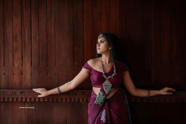 Malayalam serial actress Maneesha Mahesh latest photoshoot