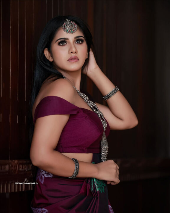 Malayalam serial actress Maneesha Mahesh latest photoshoot