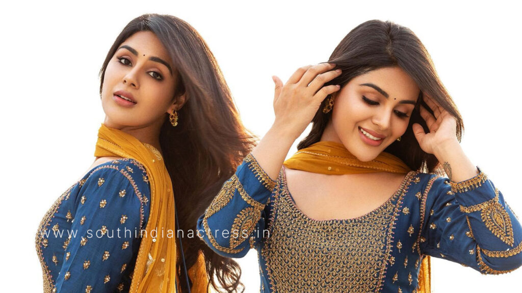 Samyuktha Menon in maxi dress photoshoot stills