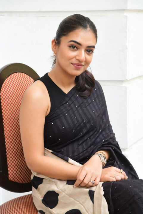 Nazriya Nazim stills at Ante Sundaraniki press meet