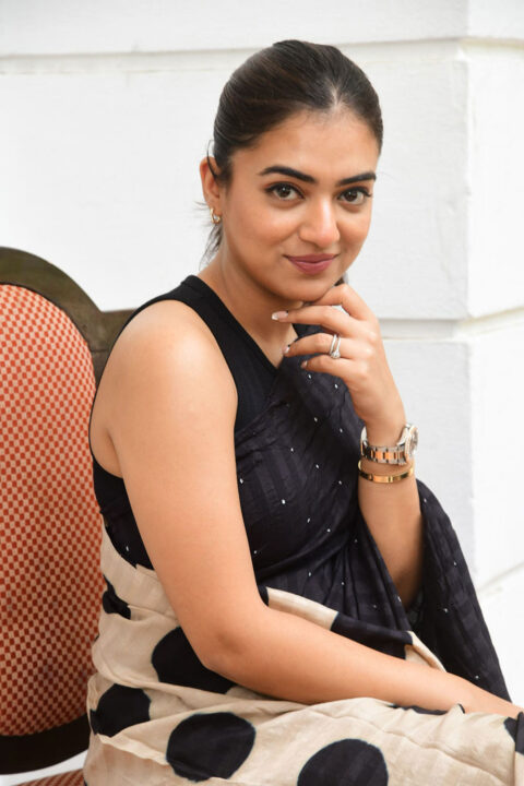 Nazriya Nazim stills at Ante Sundaraniki press meet