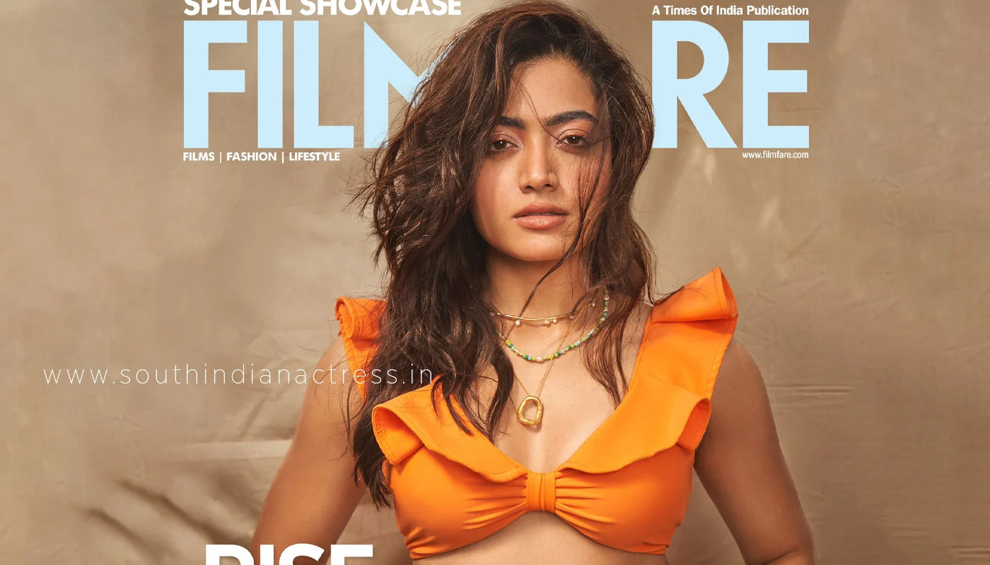 Rashmika Mandanna stills from Filmfare magazine